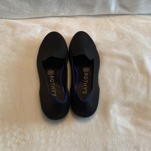 Rothy’s loafers - black - size 8 - minimal wear